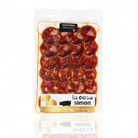 Chorizo Bellota AOC Jabugo tranché 100g